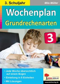 portada Wochenplan Grundrechenarten / Klasse 3 (in German)
