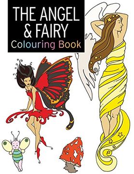 portada The Angel & Fairy Colouring Book: Large and Small Projects to Enjoy (Search Press Colouring Books) 