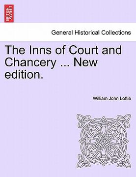 portada the inns of court and chancery ... new edition. (en Inglés)
