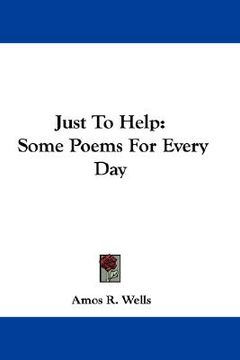 portada just to help: some poems for every day (en Inglés)