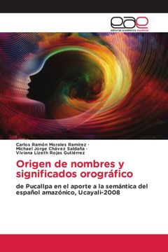 portada Origen de Nombres y Significados Orográfico (in Spanish)