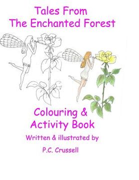 portada Tales From The Enchanted Forest: Colouring & Activity Book (en Inglés)