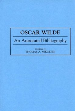 portada oscar wilde: an annotated bibliography (en Inglés)