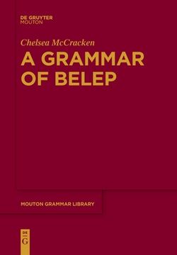 portada A Grammar of Belep (en Inglés)