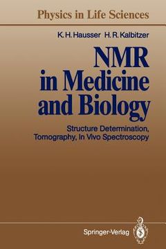 portada nmr in medicine and biology: structure determination, tomography, in vivo spectroscopy (in English)