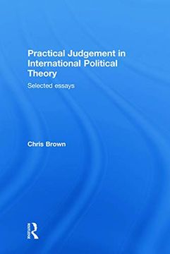 portada Practical Judgement in International Political Theory (in English)