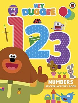 portada Hey Duggee: 123: Numbers Sticker Activity Book (en Inglés)
