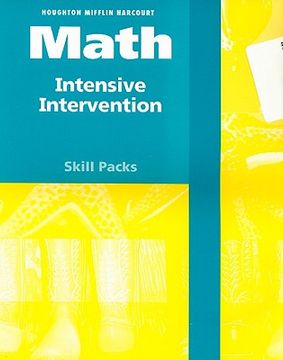 portada houghton mifflin harcourt math intensive intervention skill packs, grade 2