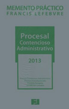 portada Memento Practico Procesal Contencioso Administrativo 2013