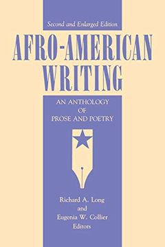 portada Afro-American Writing: An Anthology of Prose and Poetry (in English)