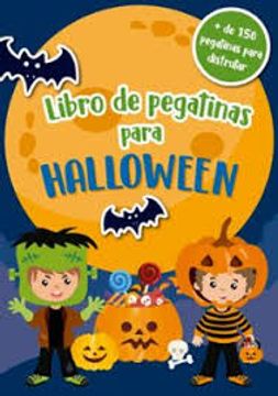 portada Libro de Pegatinas Para Halloween (in Spanish)