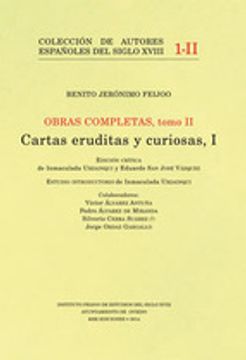 Libro BENITO JERÓNIMO FEIJOO: CARTAS ERUDITAS Y CURIOSAS, I (En Papel ...