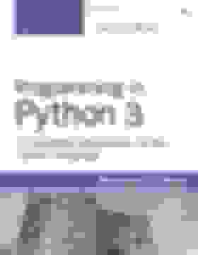 Libro Programming in Python 3: A Complete Introduction to the Python ...