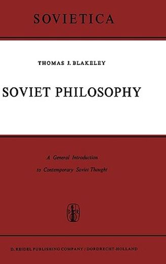 soviet philosophy (en Inglés)
