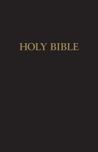 the holy bible,king james version, black, pew (en Inglés)