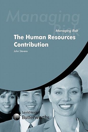 managing risk,the human resources contribution