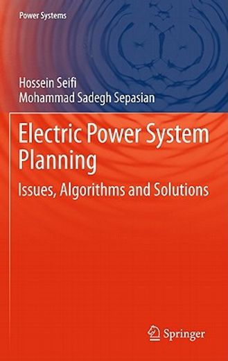 electric power system planning,issues, algorithms and solutions