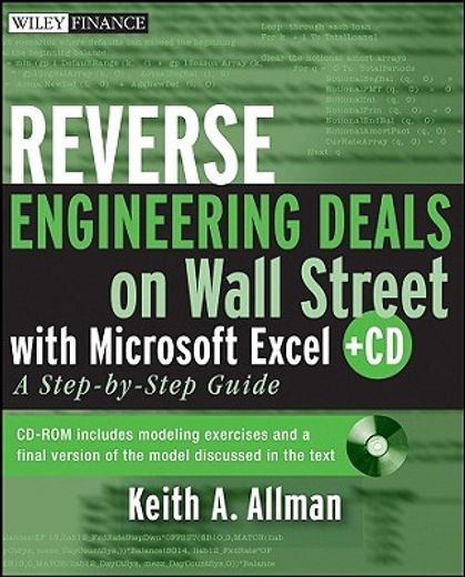 reverse engineering deals on wall street with microsoft excel,a step-by-step guide (en Inglés)