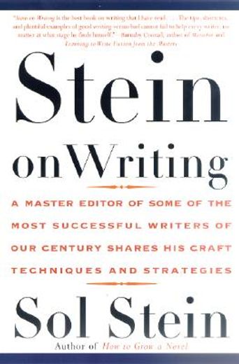 stein on writing (en Inglés)