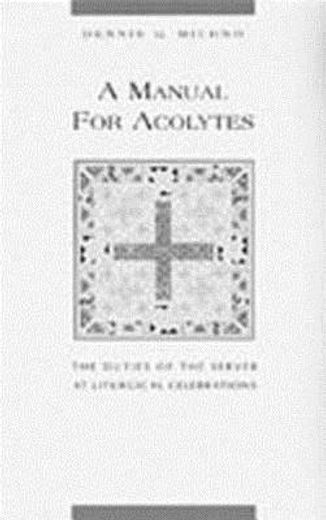 manual for acolytes (en Inglés)