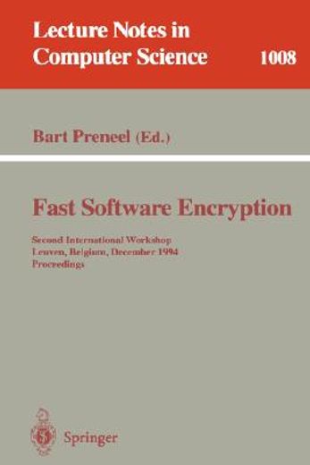 fast software encryption (in English)