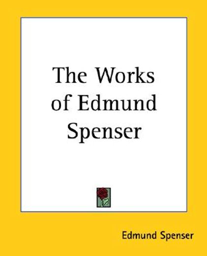 the works of edmund spenser