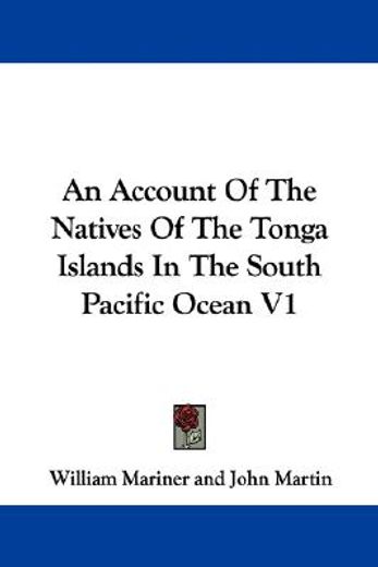 an account of the natives of the tonga i