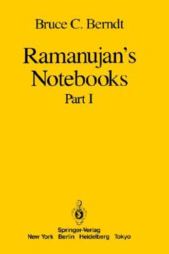 ramanujan`s nots, part 1
