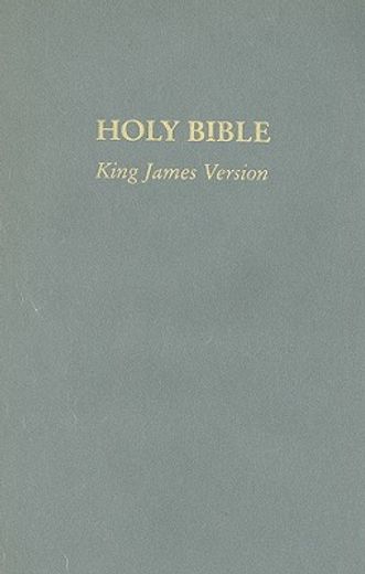 holy bible,king james version black popular award (en Inglés)