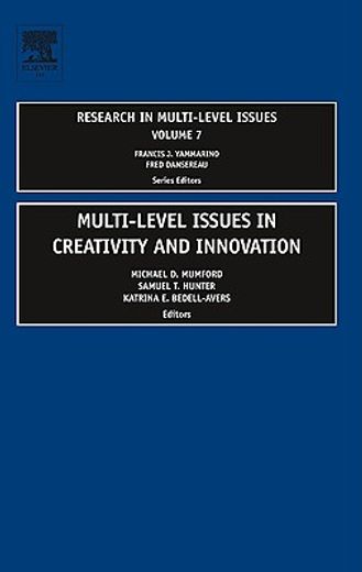 multi-level issues in creativity and innovation