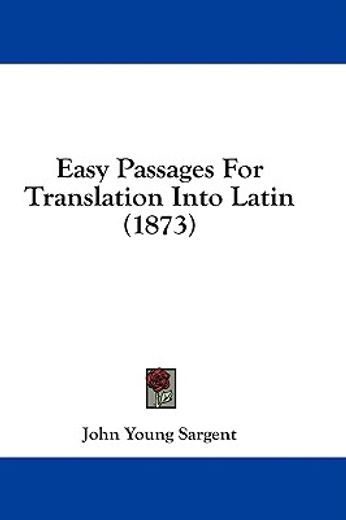 easy passages for translation into latin