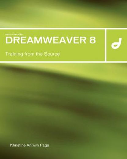 macromedia dreamweaver 8,training from the source