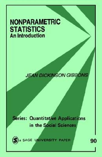 nonparametric statistics,an introduction