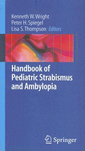 handbook of pediatric strabismus and amblyopia