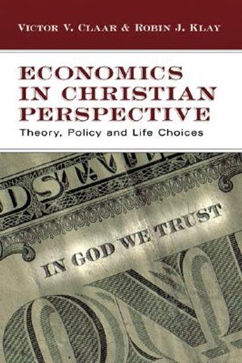economics in christian perspective,theory, policy and life choices