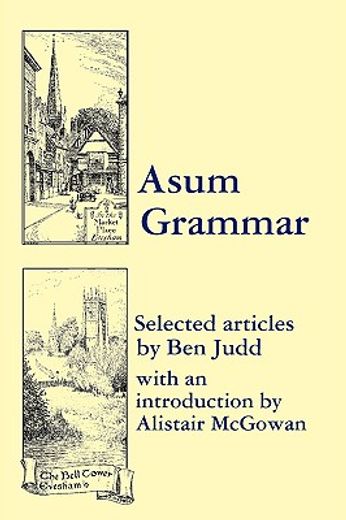 asum grammar (in English)