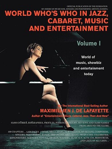 world who´s who in jazz, cabaret, music, and entertainment,world of music, showbiz and entertainment today