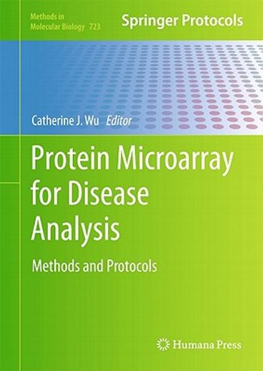 protein microarray for disease analysis,methods and protocols