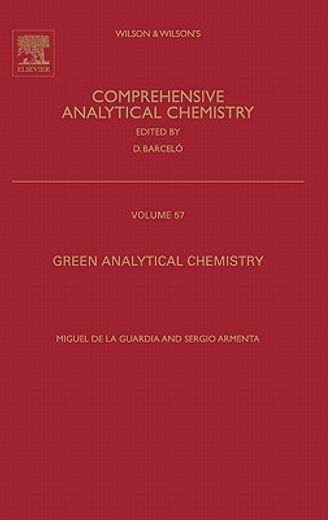 green analytical chemistry,theory and practice