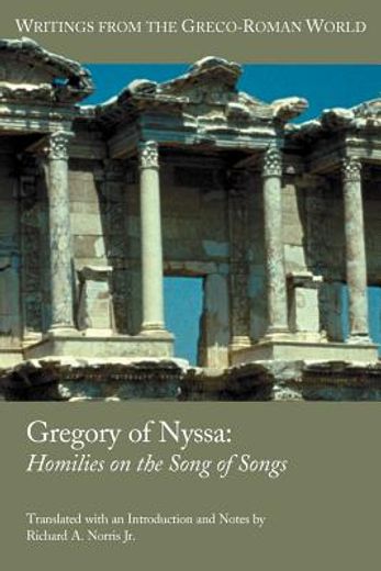 gregory of nyssa,homilies on the song of songs