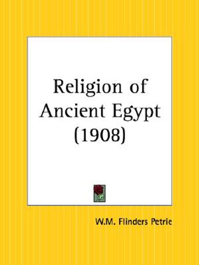the religion of ancient egypt