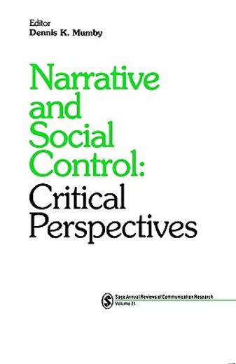narrative and social control,critical perspectives