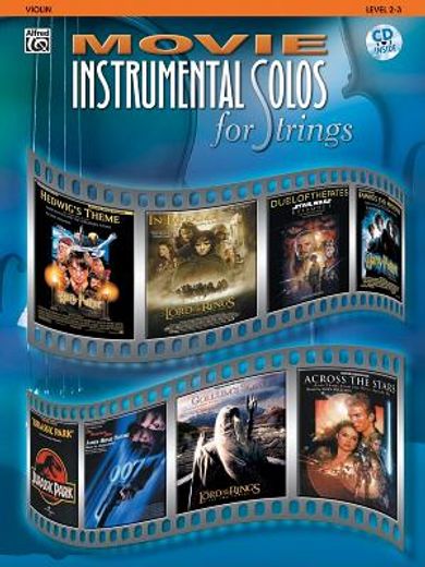 movie instrumental solos for strings,level 2-3