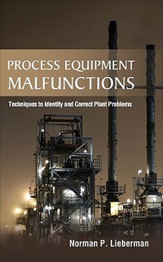 process equipment malfunctions,techniques to identify and correct plant problems (en Inglés)