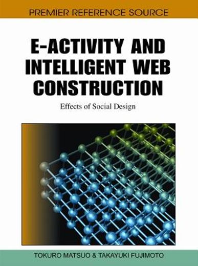 e-activity and intelligent web construction,effects of social design