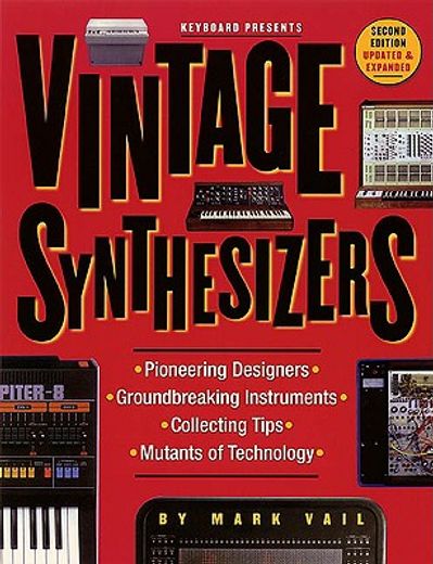 vintage synthesizers (en Inglés)