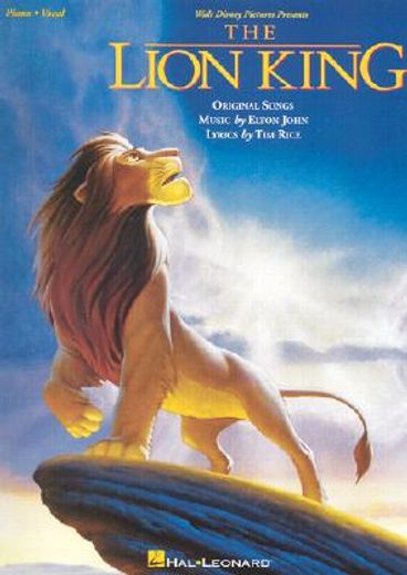 the lion king vocal selections