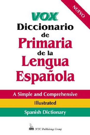 vox diccionario de primaria de la lengua espanola (in English)