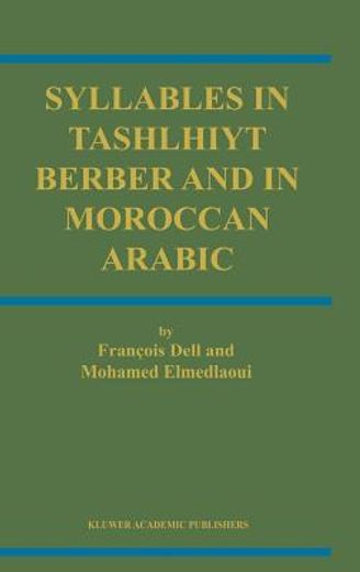 syllables in tashlhiyt berber and in moroccan arabic (en Inglés)