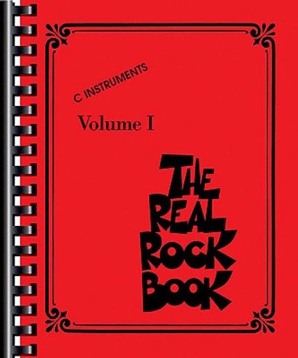 the real rock book,c instruments (en Inglés)